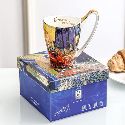 Mug Ceramic Novelty Coffee Mugs 16 Oz Creative Art Give Van Gogh Lovers Unique Gifts